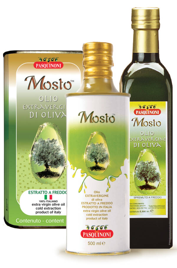olio extra vergine di oliva mosto